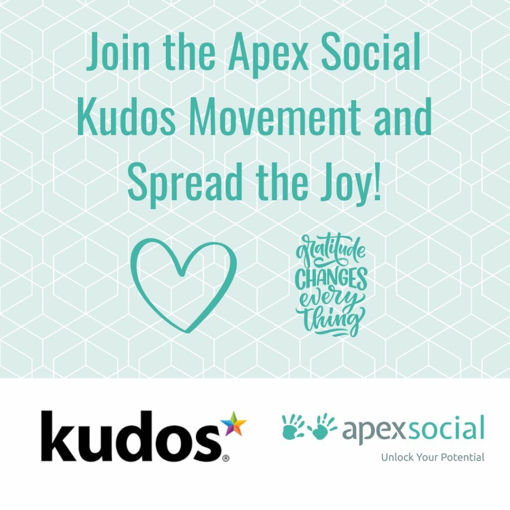 join the apex social kudos movement