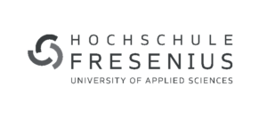 HS Fresenius Logo schwarz weiss